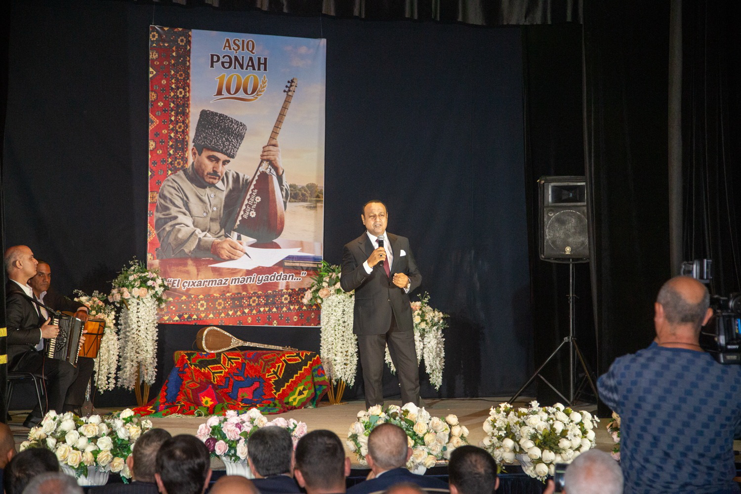 Salyanda Aşıq Pənah Pənahovun 100 illik yubileyi qeyd edilib - FOTO — şəkil 3